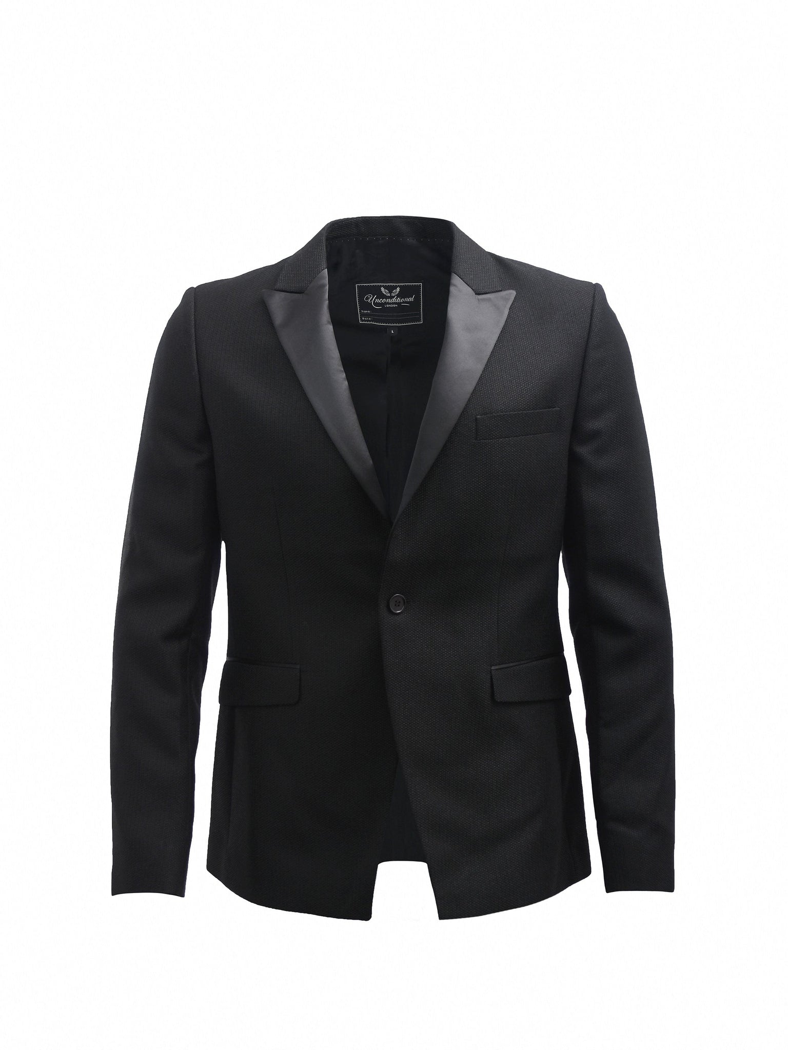 Black Contrast Blazer