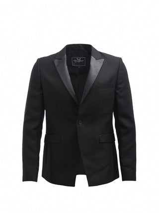 Black Contrast Blazer
