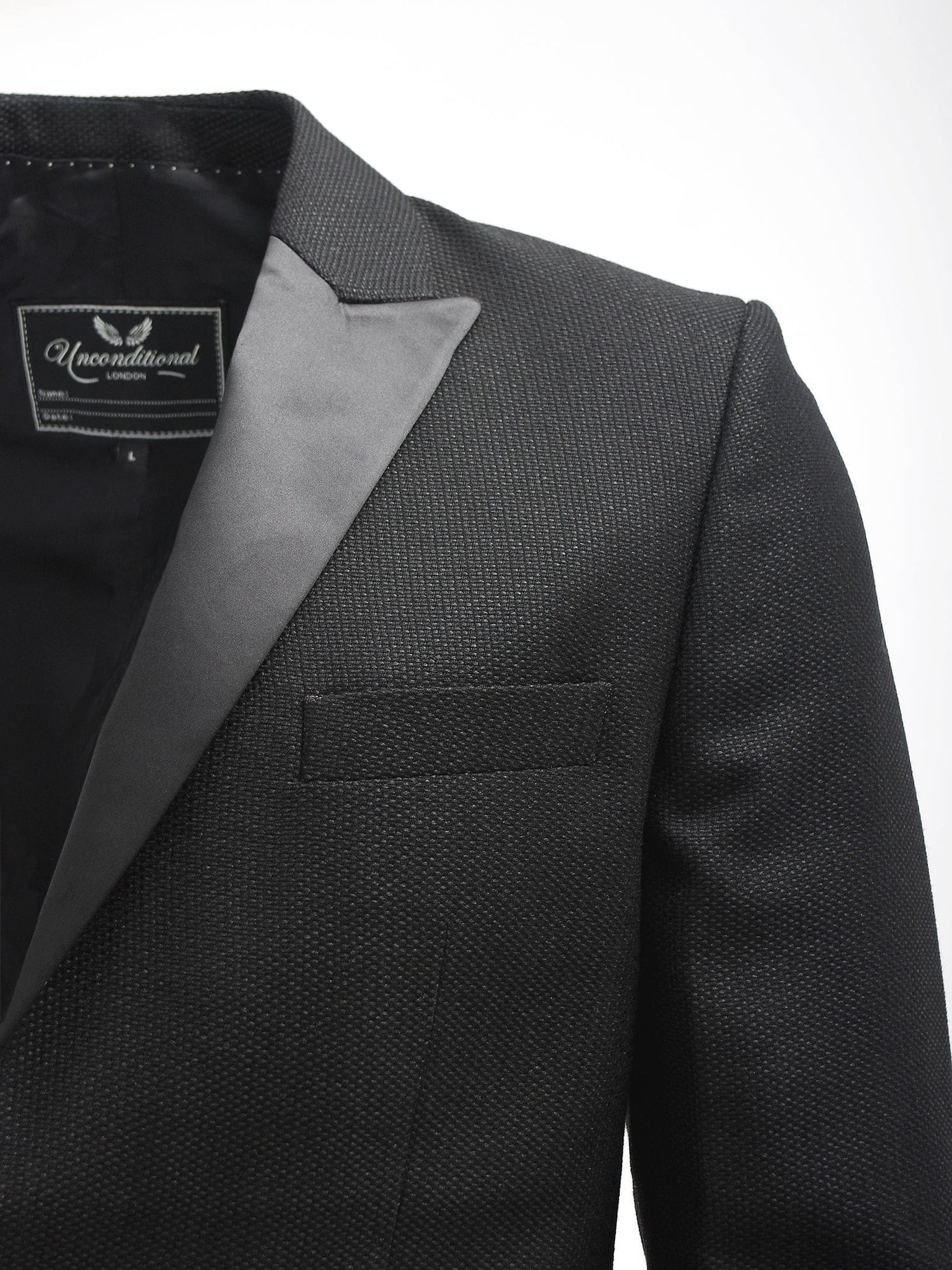 Black Contrast Blazer