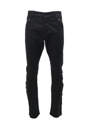 Black Jeans with Zipped Pockets