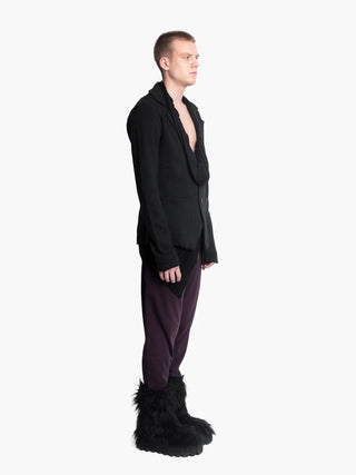 Black Jersey Blazer