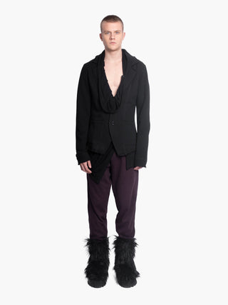 Black Jersey Blazer