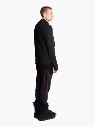 Black Jersey Blazer
