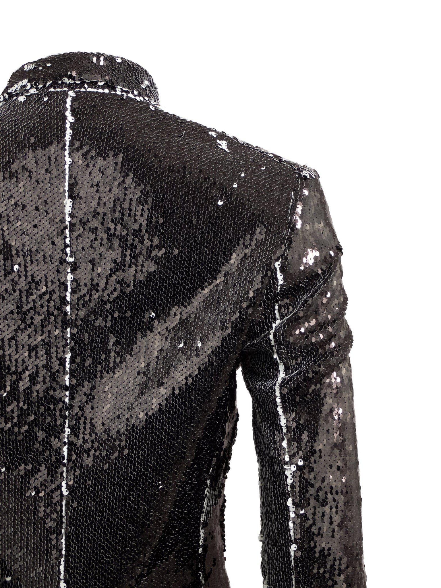 Black Sequin Blazer