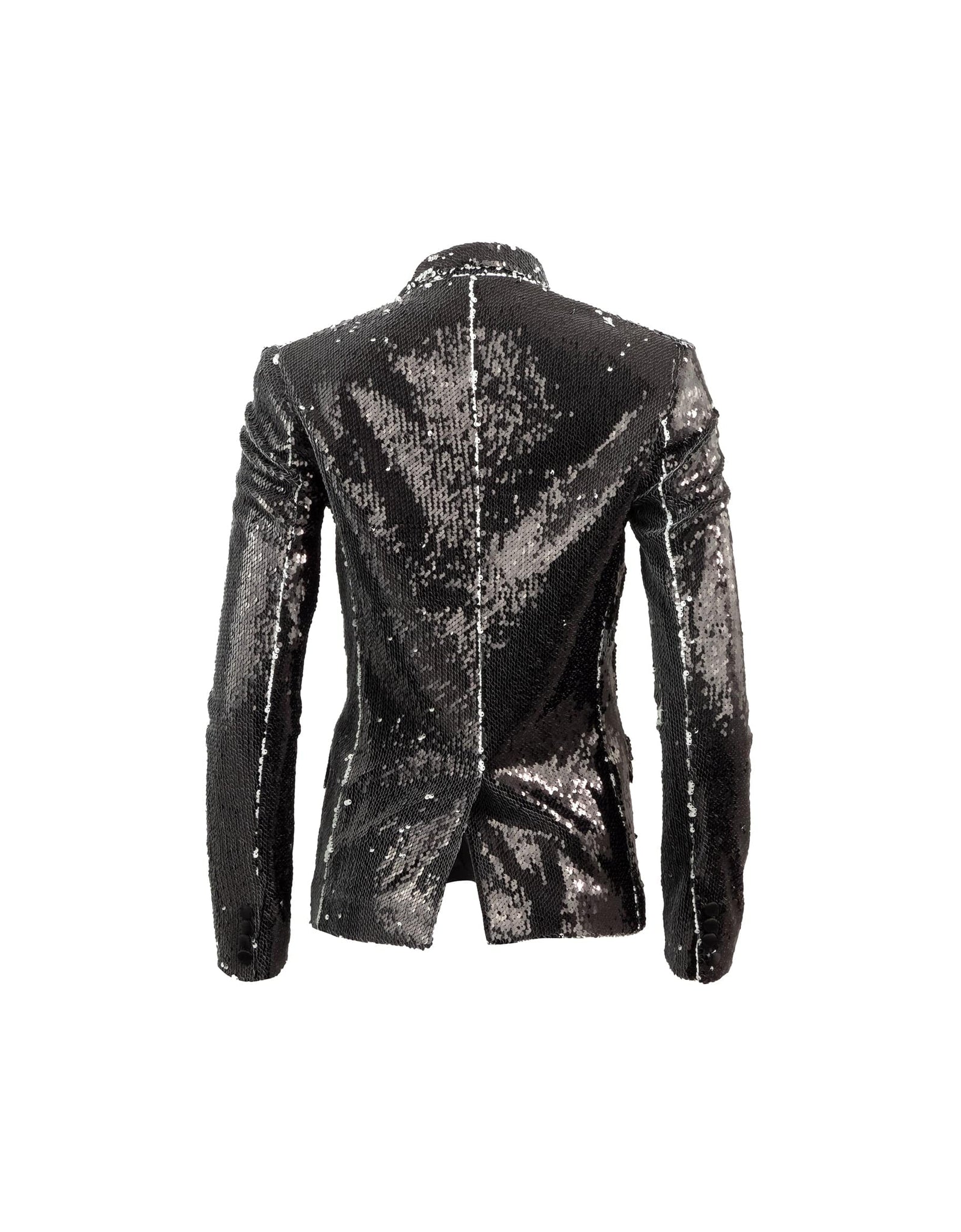 Black Sequin Blazer