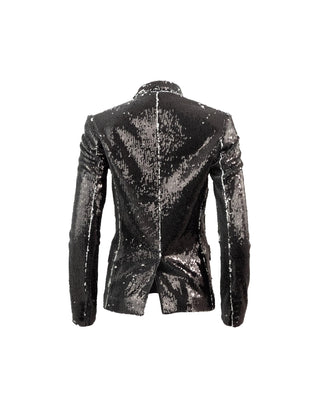 Black Sequin Blazer