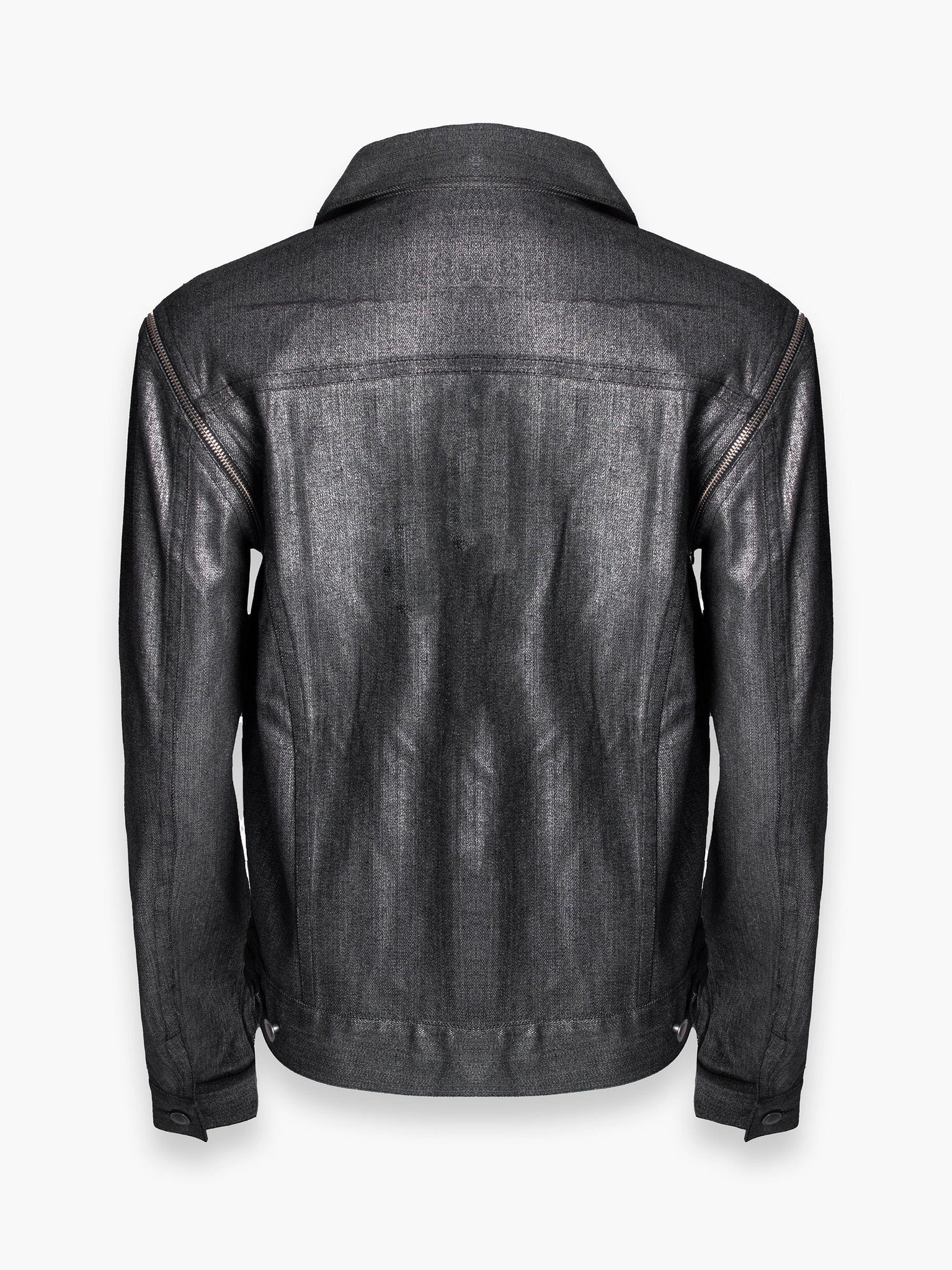 Black/Silver Denim Jacket