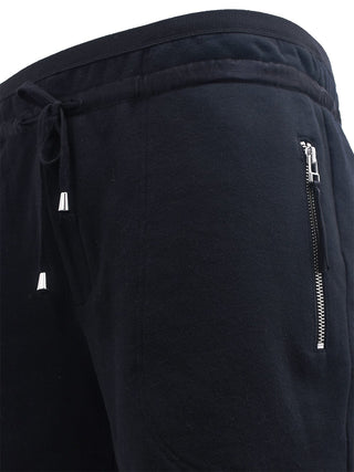 Black Sweatshirt Shorts