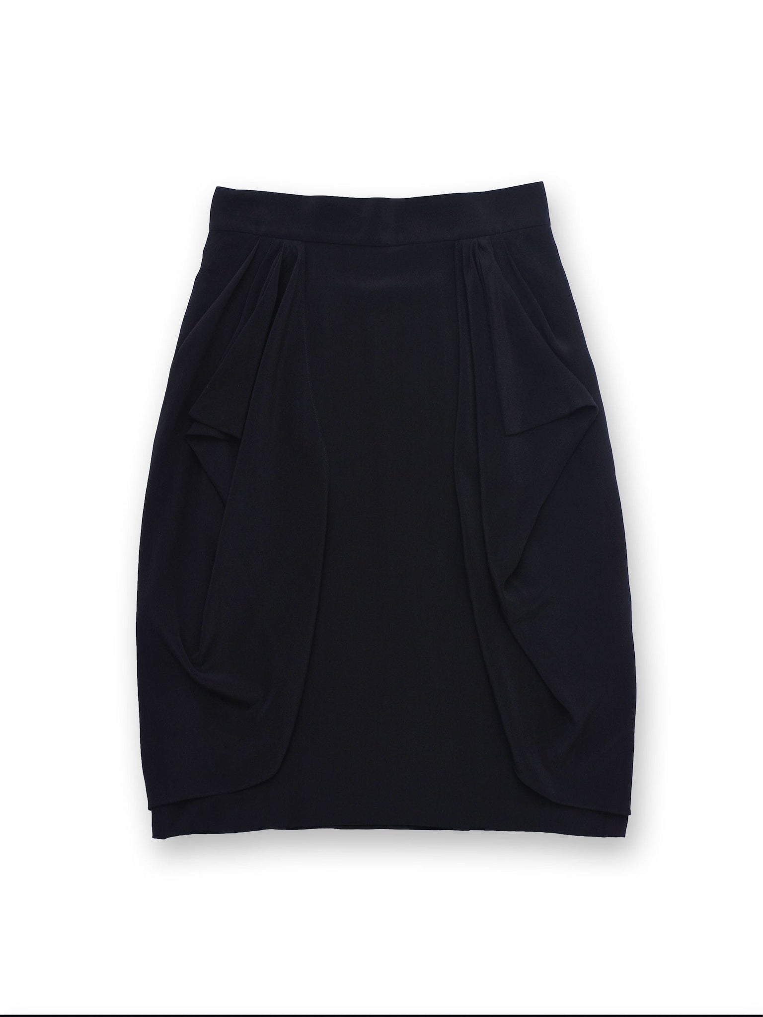 Black Waterfall Skirt