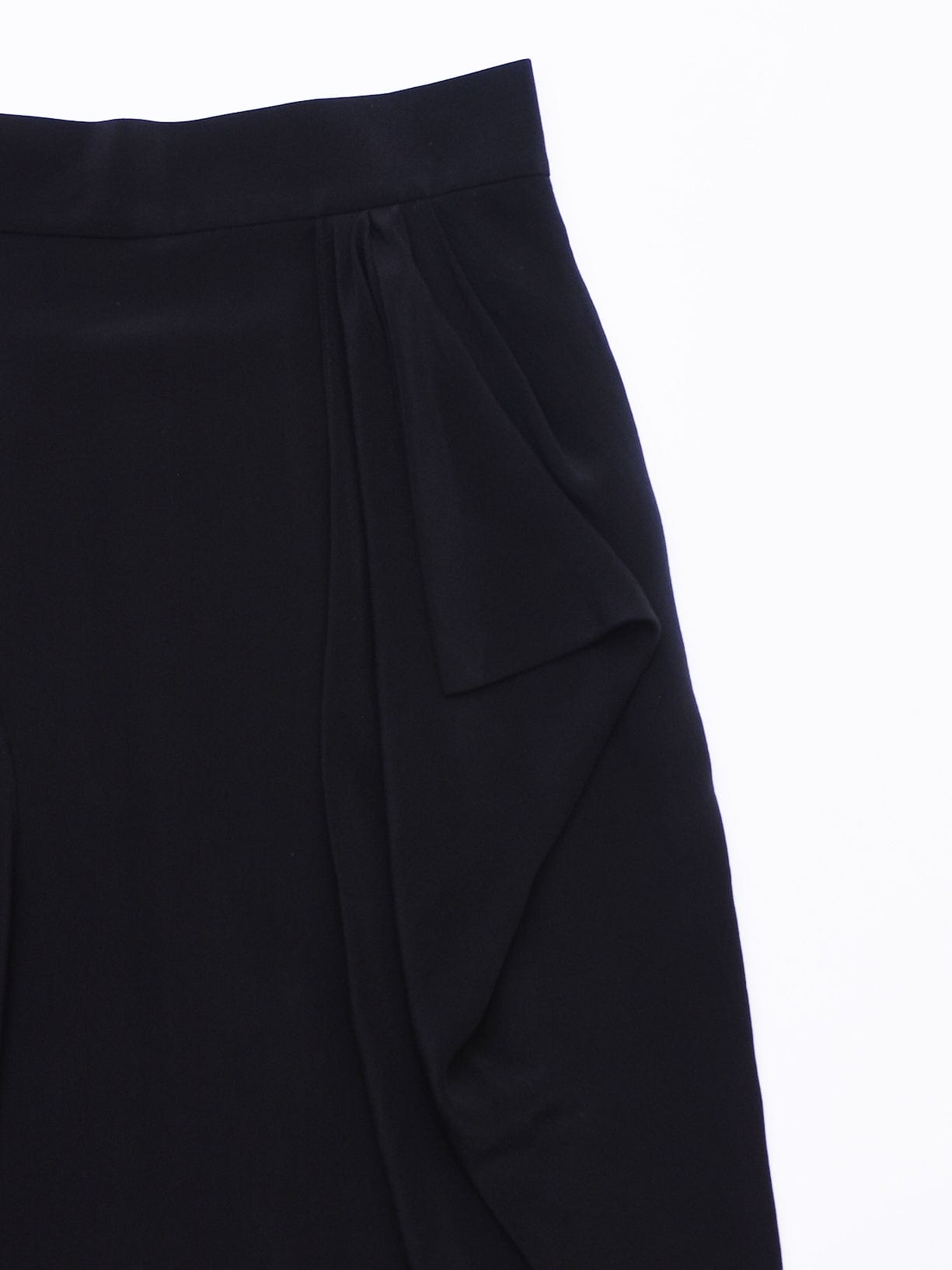 Black Waterfall Skirt