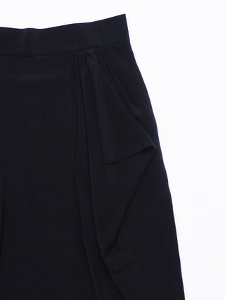 Black Waterfall Skirt