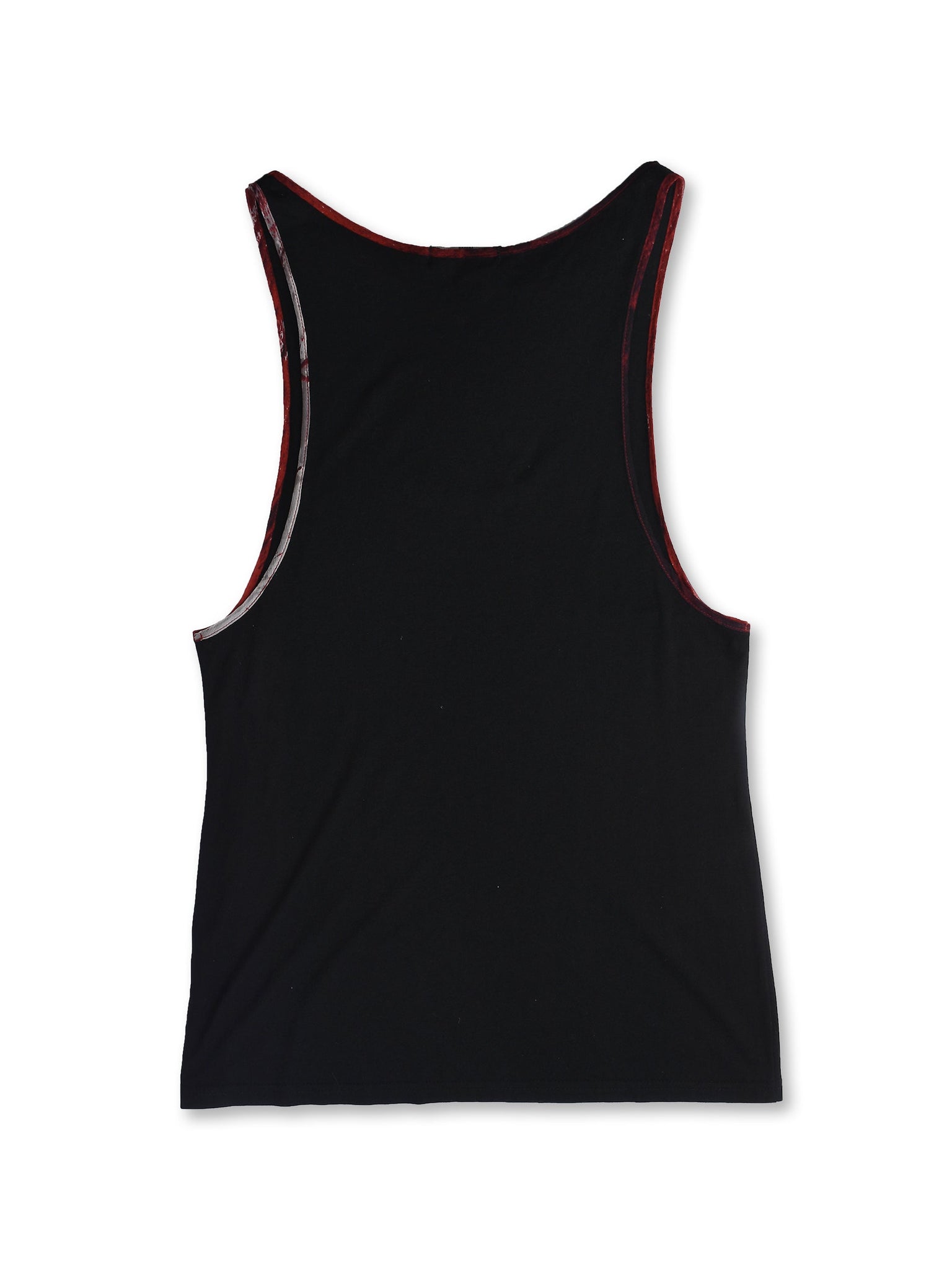 Blood Detailed Black Vest
