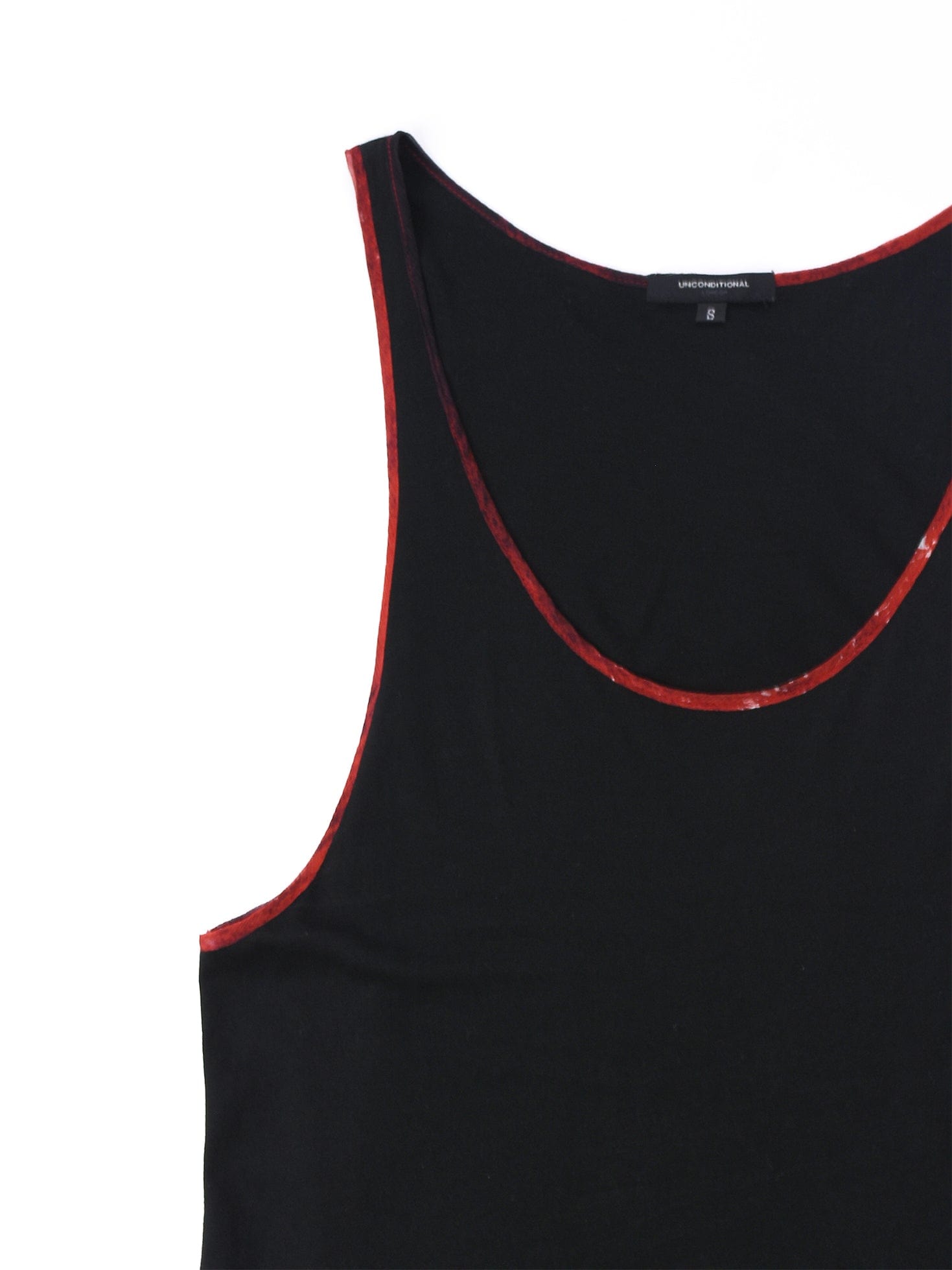 Blood Detailed Black Vest