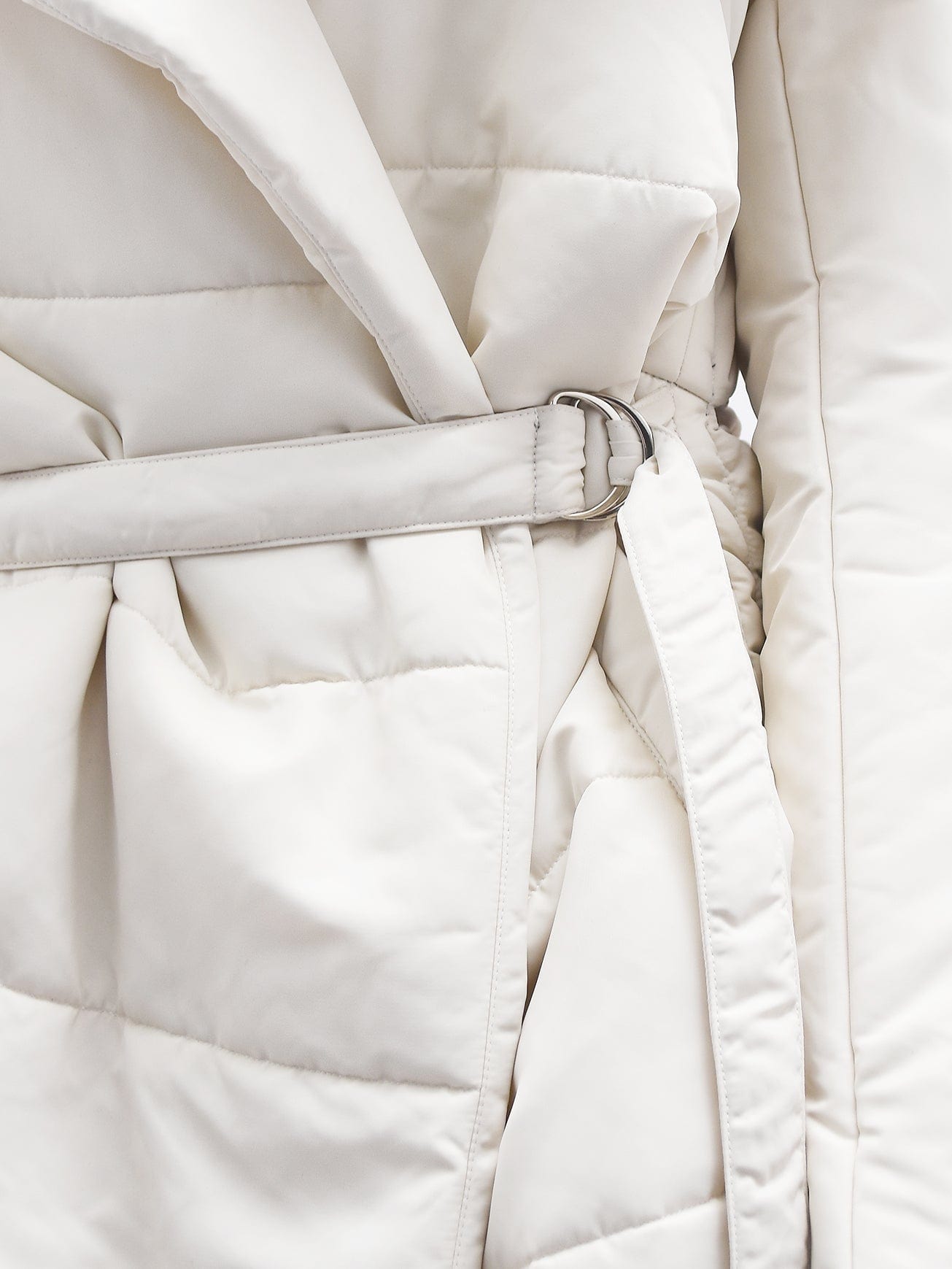 Cream Chrysalis Cocoon Coat