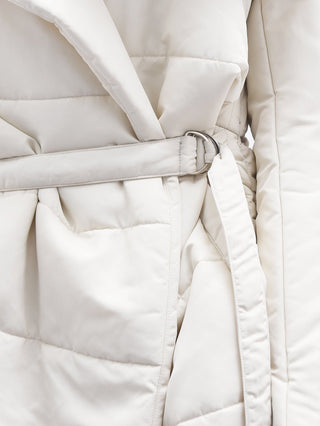 Cream Chrysalis Cocoon Coat