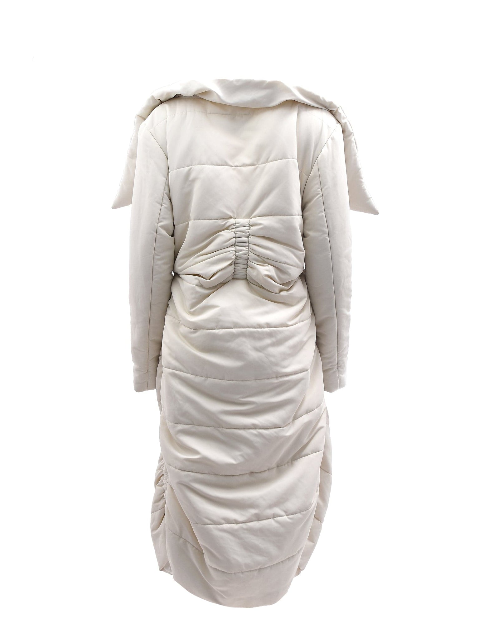 Cream Chrysalis Cocoon Coat UNCONDITIONAL