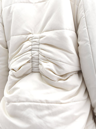 Cream Chrysalis Cocoon Coat