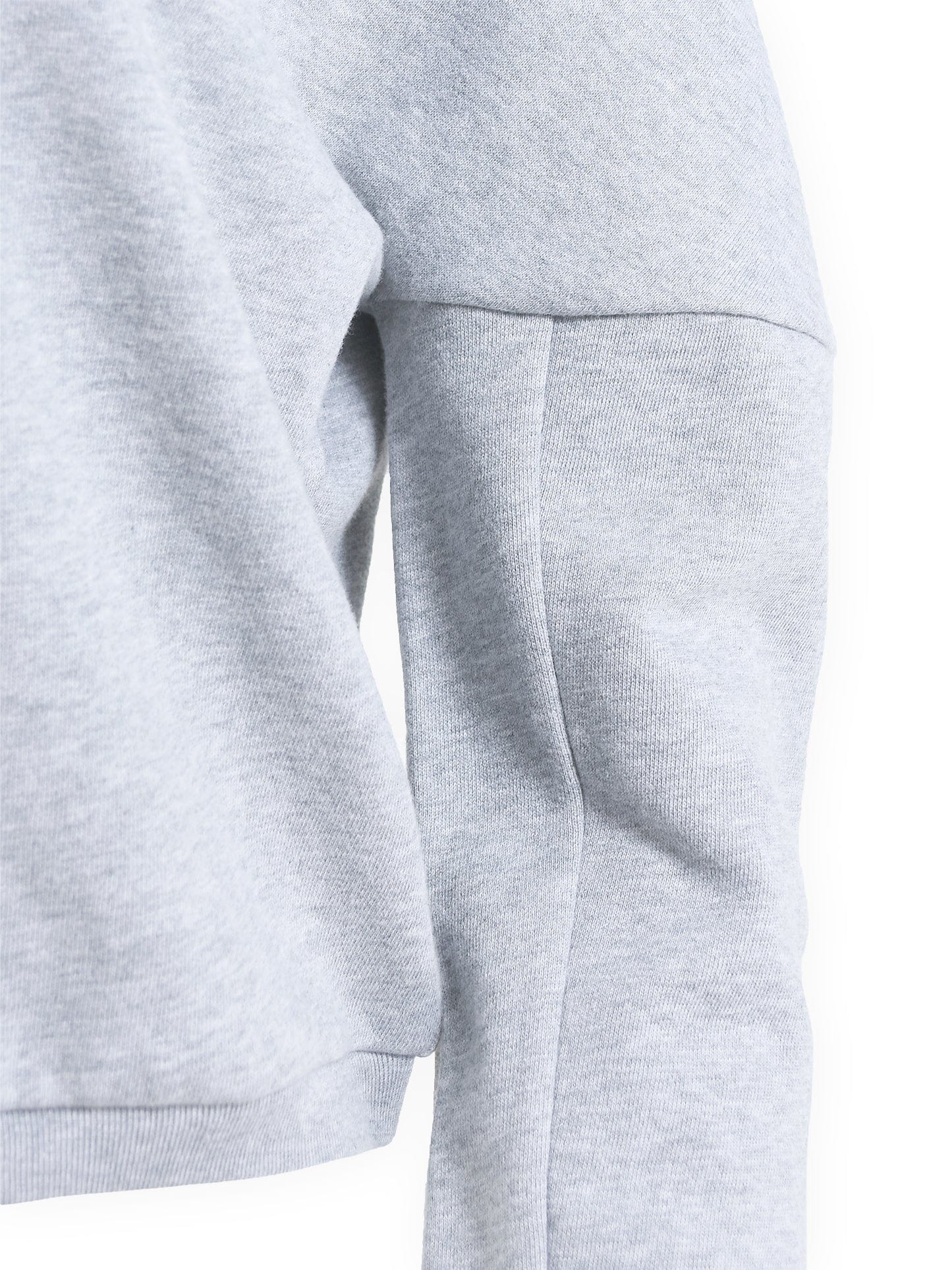 Cropped Sweatshirt in Grey