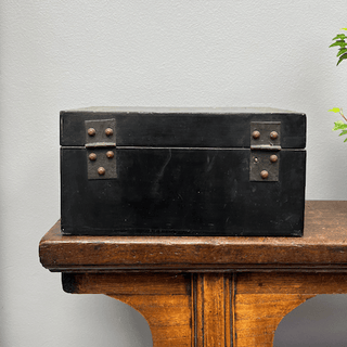 Dark Brown Vintage Chinese Hardwood Case