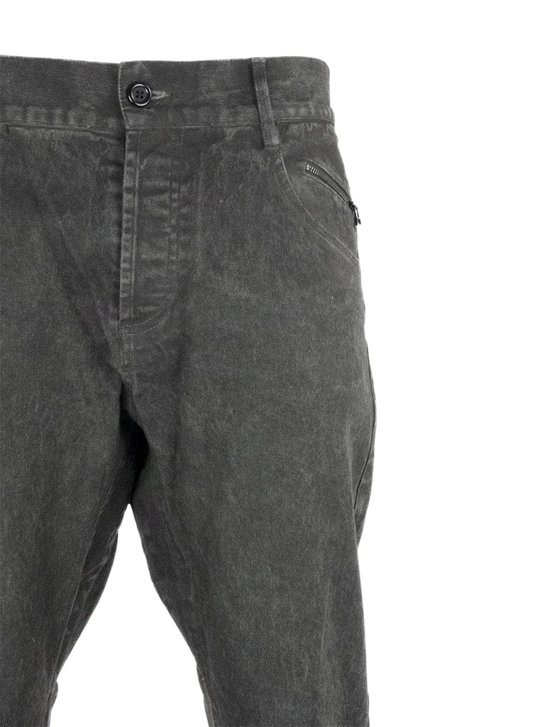 Dark Grey Black Spray Jeans