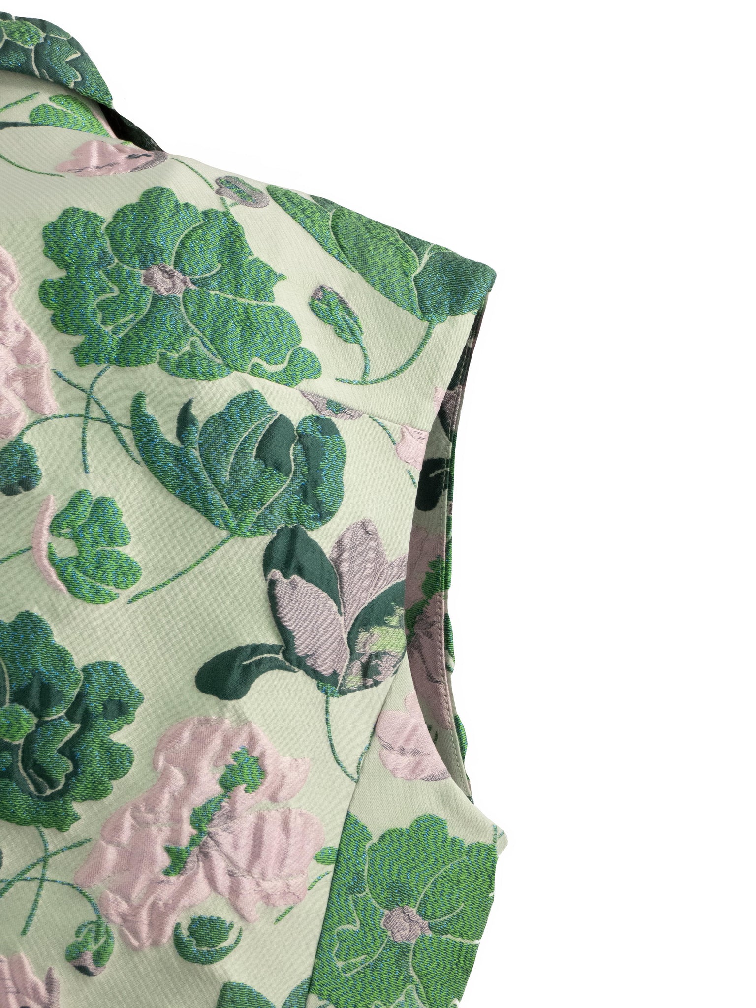 Floral Cutaway Waistcoat