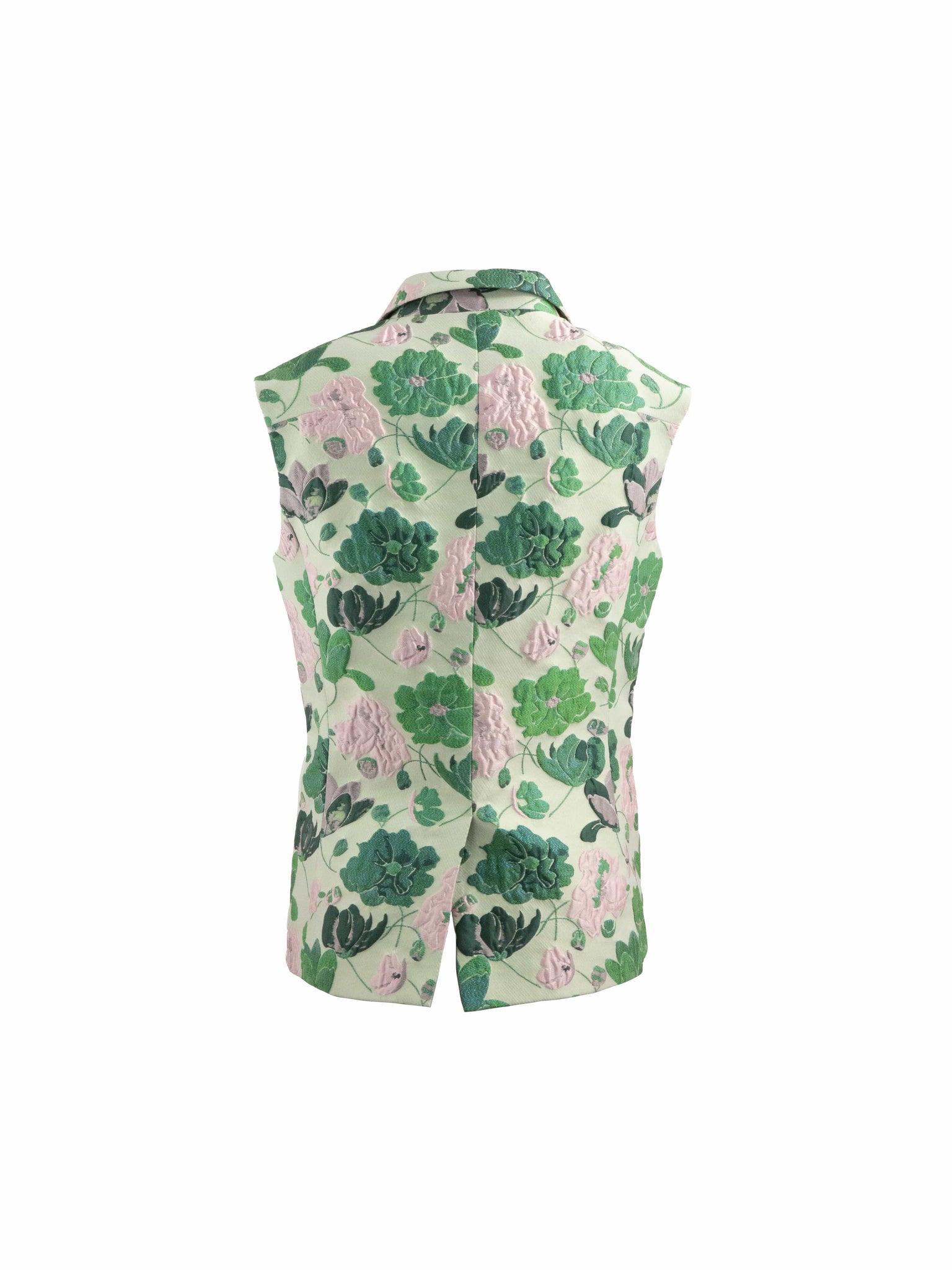 Floral Cutaway Waistcoat