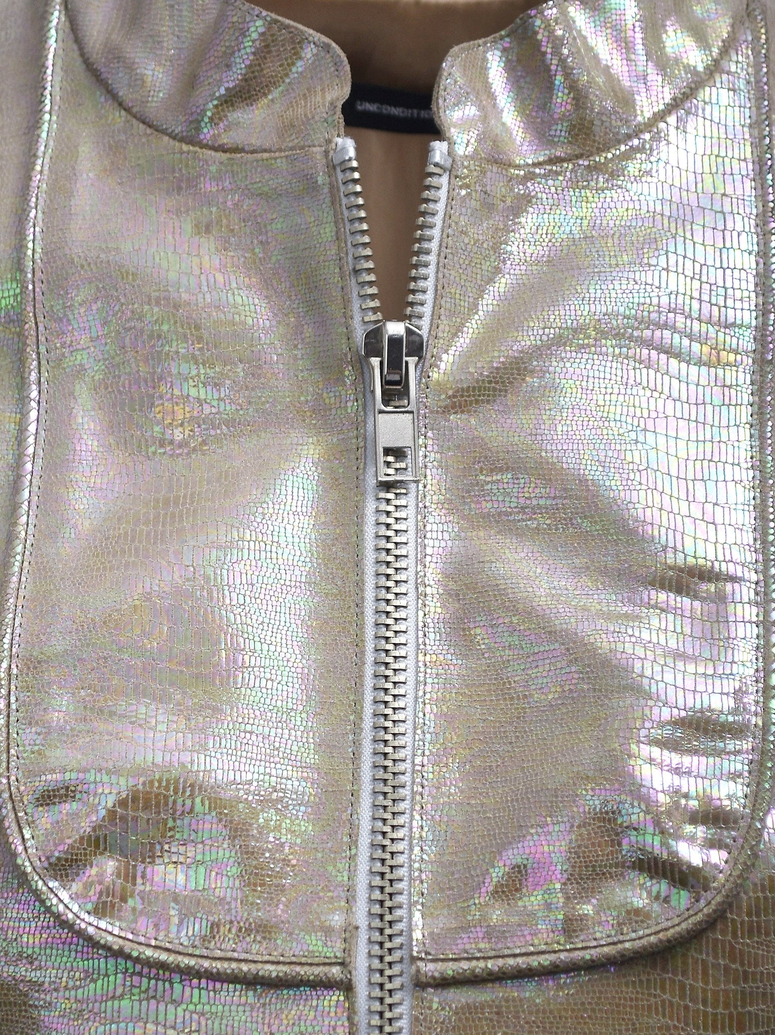 Gold Snakeskin Jacket