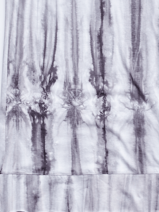 Grey Tie-Dyed Jersey Vest Dress