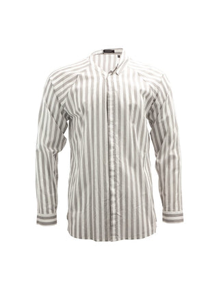 Grey & White Stripe Shirt