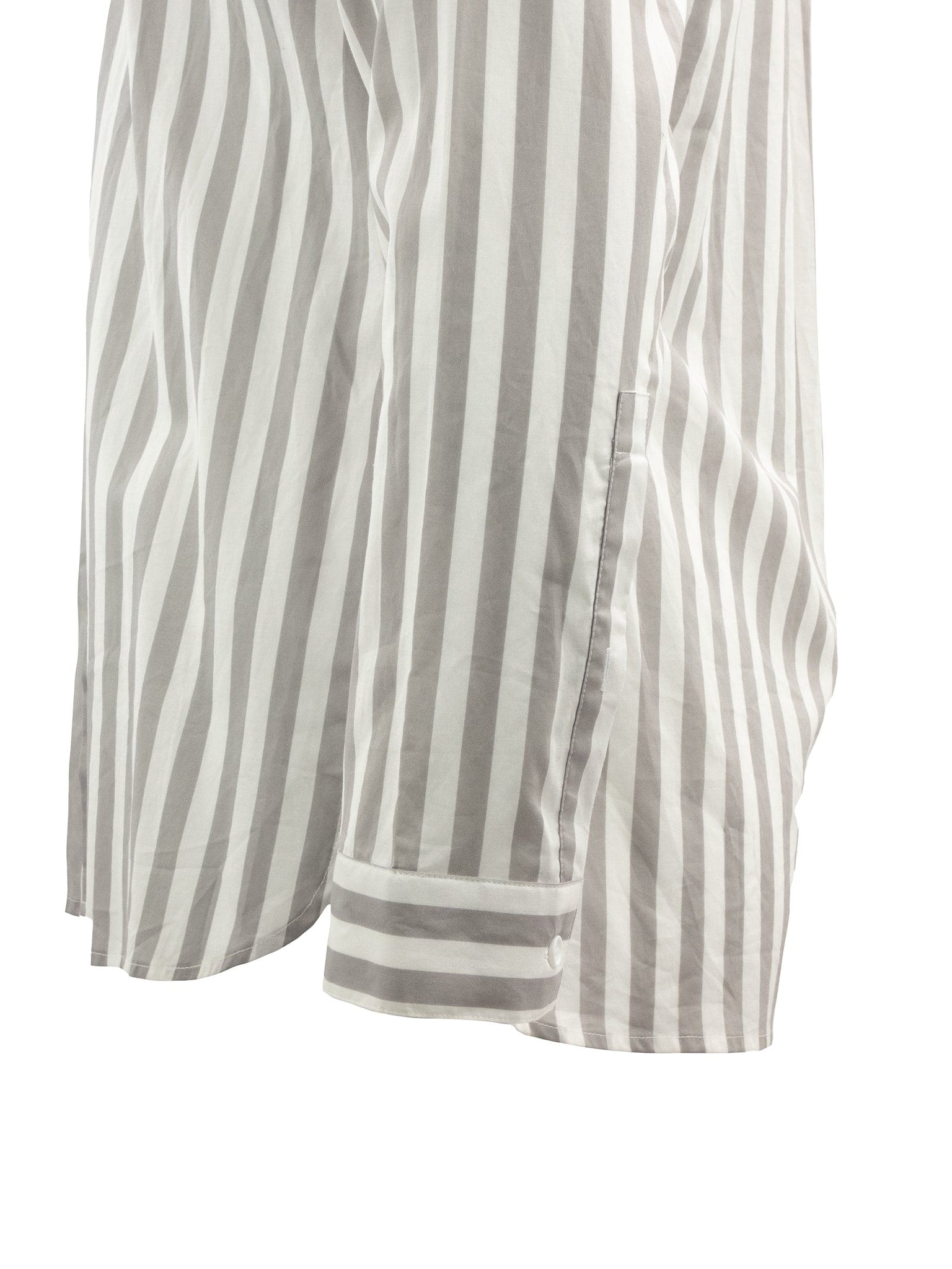 Grey & White Stripe Shirt