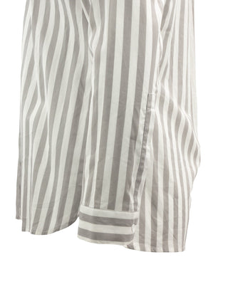 Grey & White Stripe Shirt