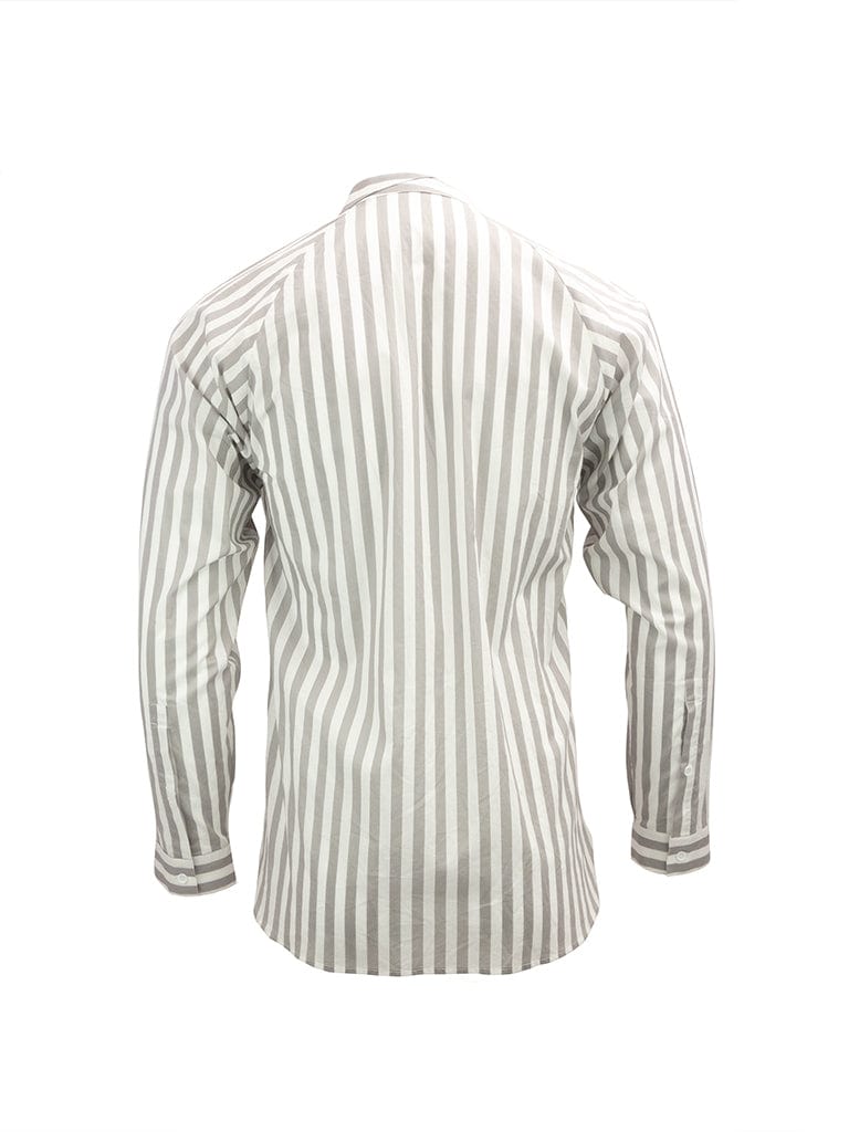 Grey & White Stripe Shirt