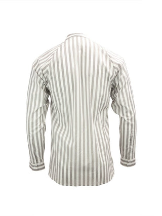 Grey & White Stripe Shirt