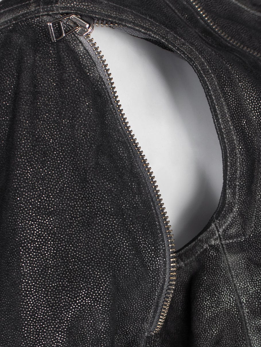 Leather Jacket With Adjustable Sleeves