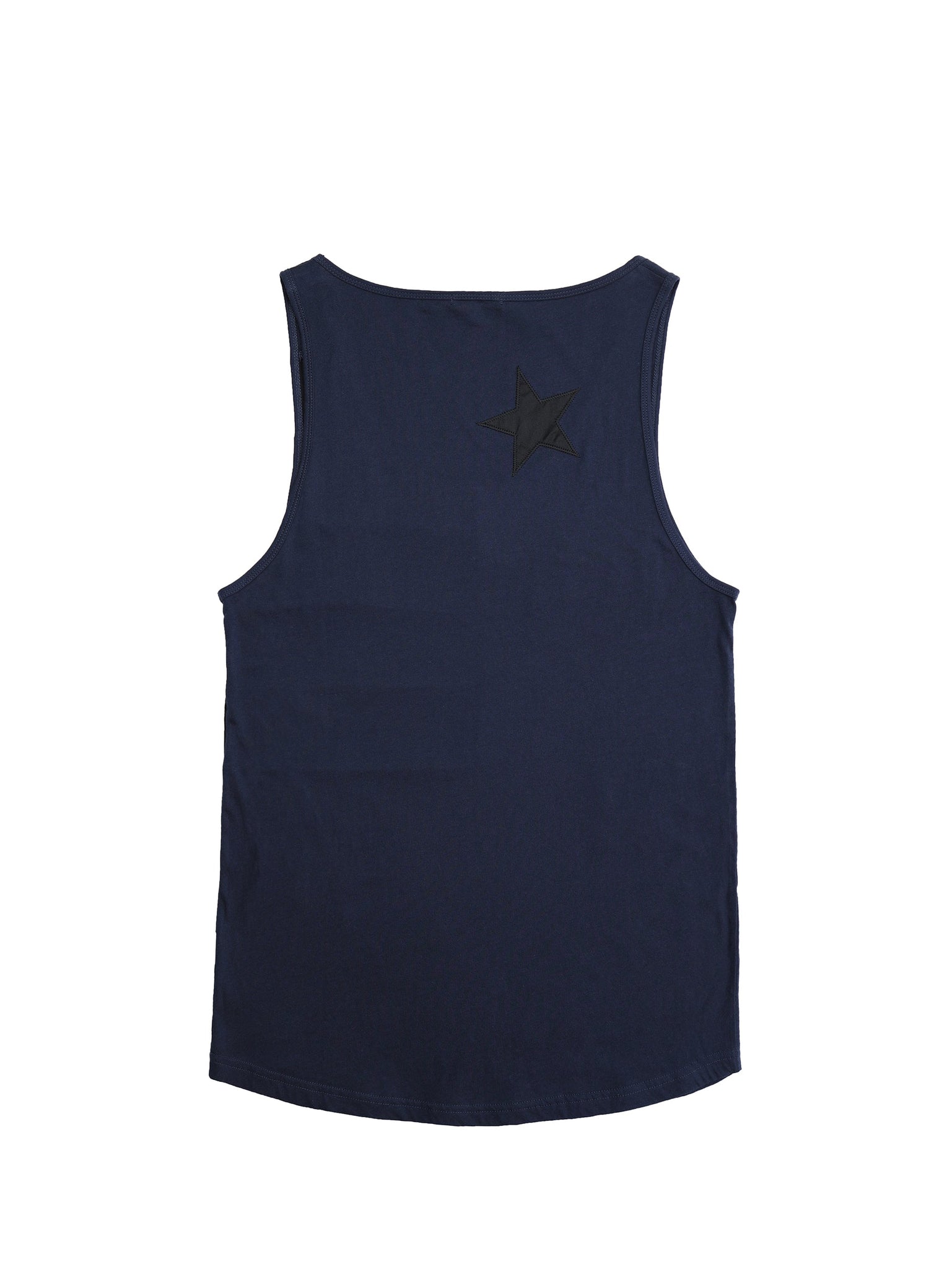 Midnight Vest with Stars and Black Stripes Detailings