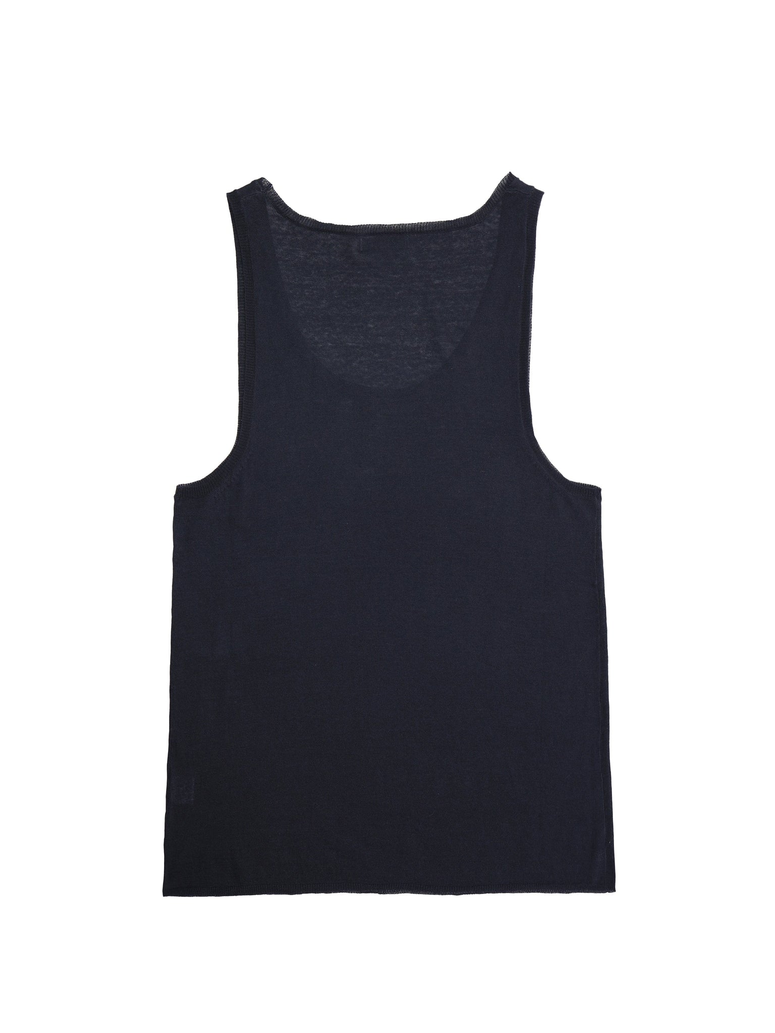 Navy Fine Knit Vest