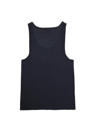 Navy Fine Knit Vest