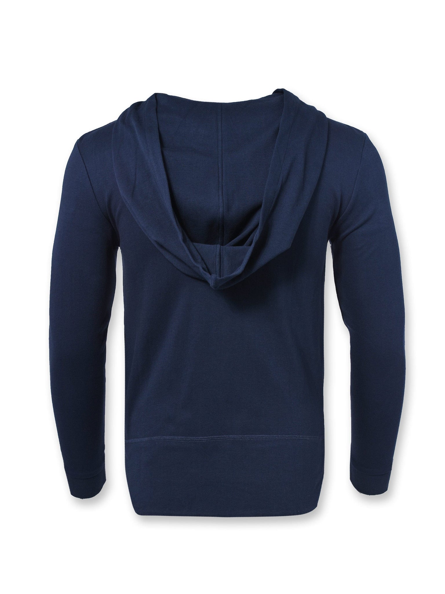 Navy Side Zip Hoodie