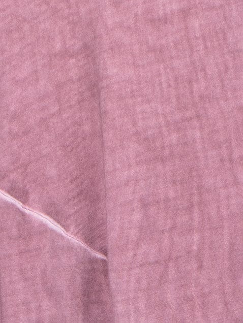 Oversized Plum Coloured Raw Hem Detail Dress