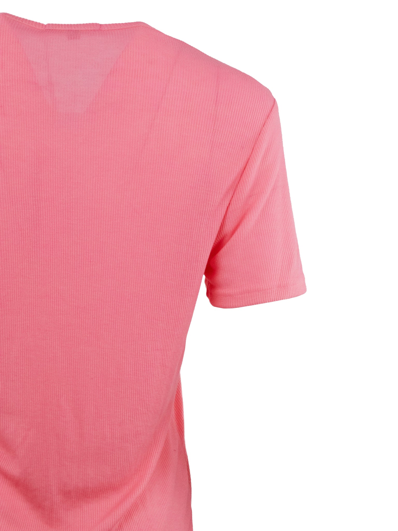 Pink Lined Rayon T-Shirt
