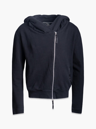 Side Zip-Up Hoodie