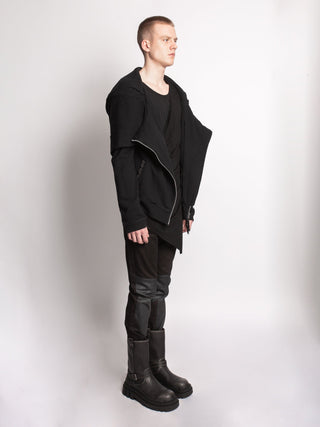Side Zip-Up Hoodie