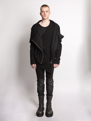 Side Zip-Up Hoodie