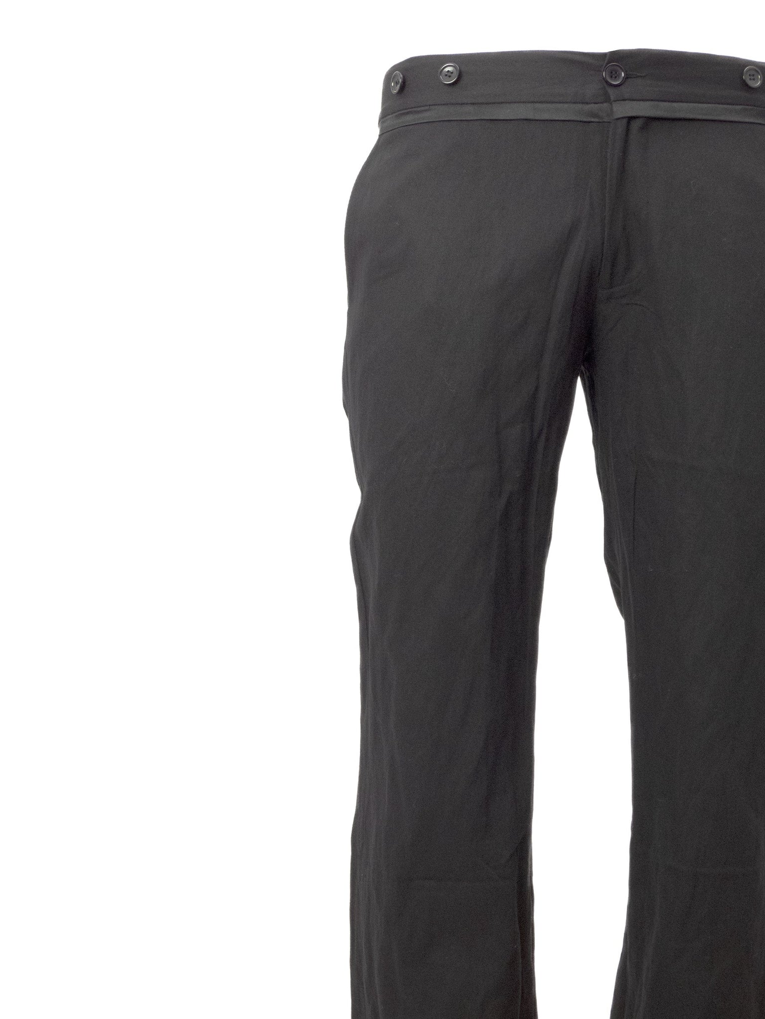 Suit Trousers with Button Detailing