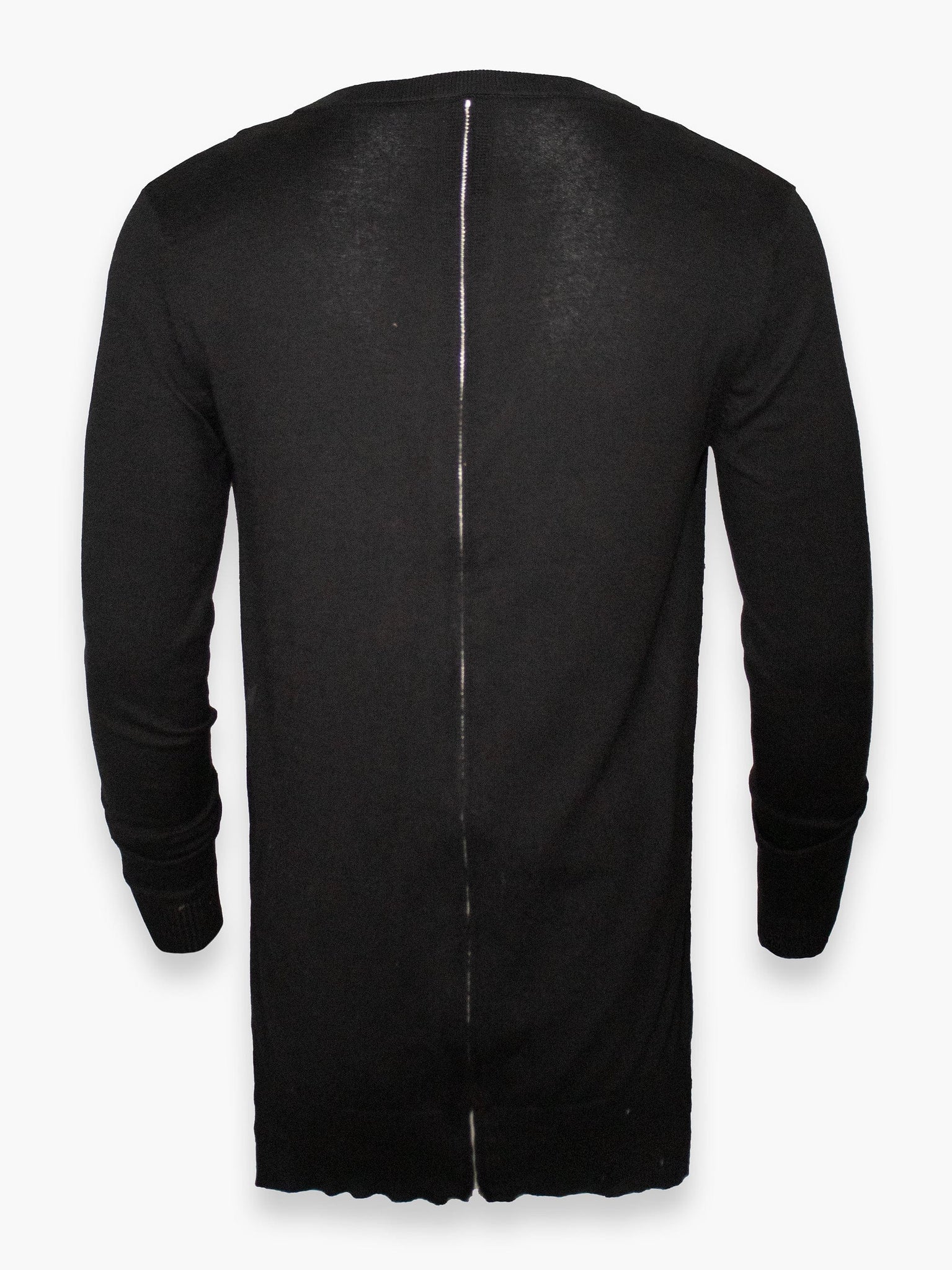 Tailcoat-Style Cotton Jumper with Zip Details