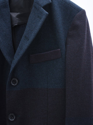 THE TUBE DARK AND NAVY TWO TONES COAT