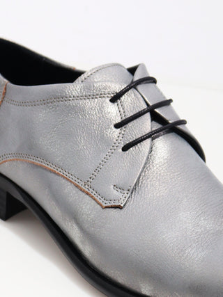 Unconditional Silver Derby Shoes