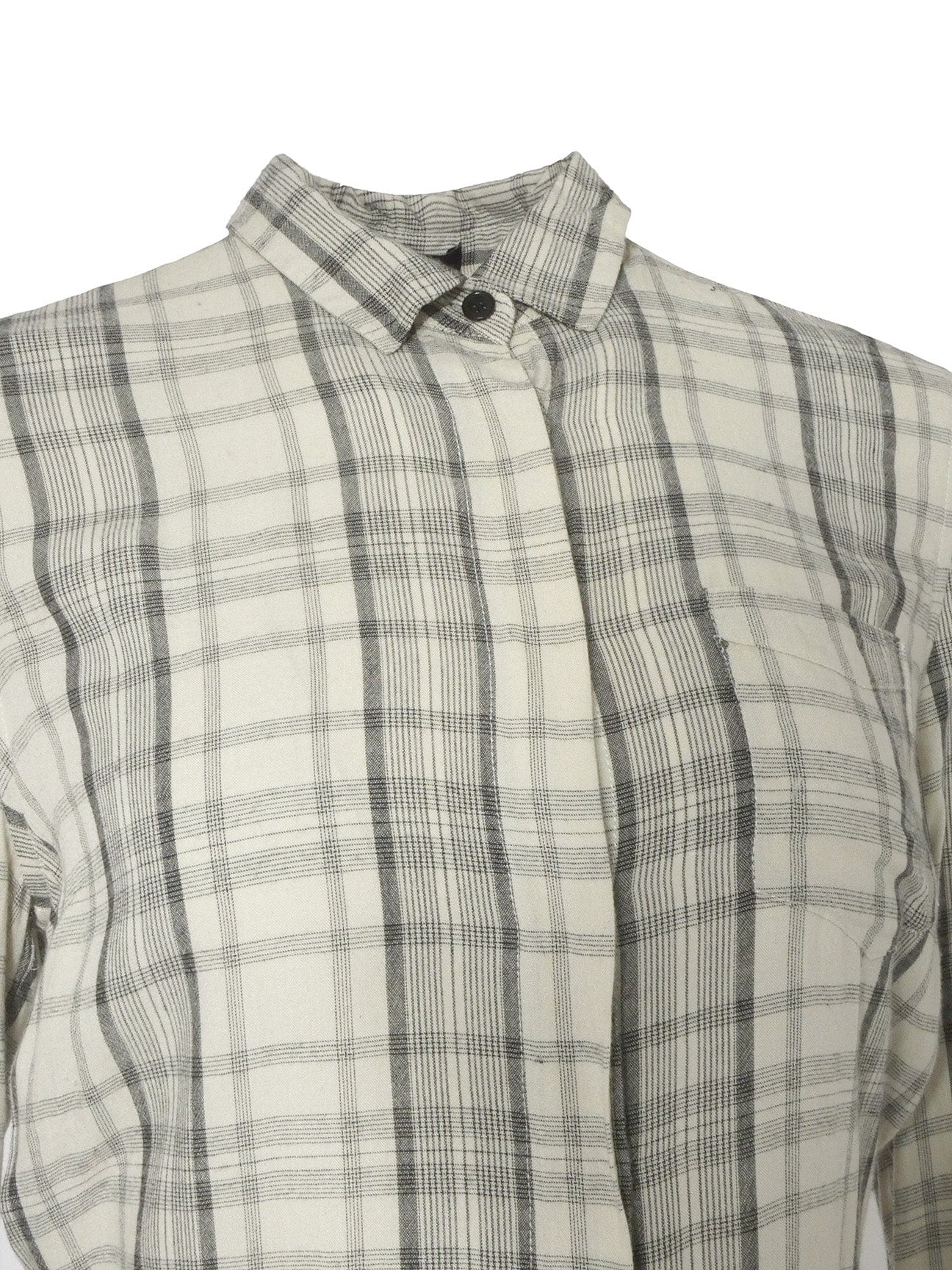 Unconditional Stone Grey Flannel Shirt