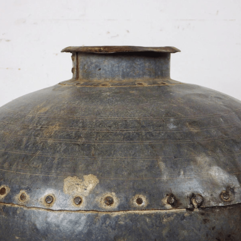 VINTAGE METAL WATER POT