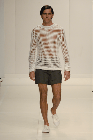 White Lightweight Knitted Jumper